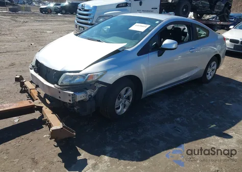 2013 Honda Civic Lx z USA, uszkodzony, nr VIN 2HGFG3B53DH517568